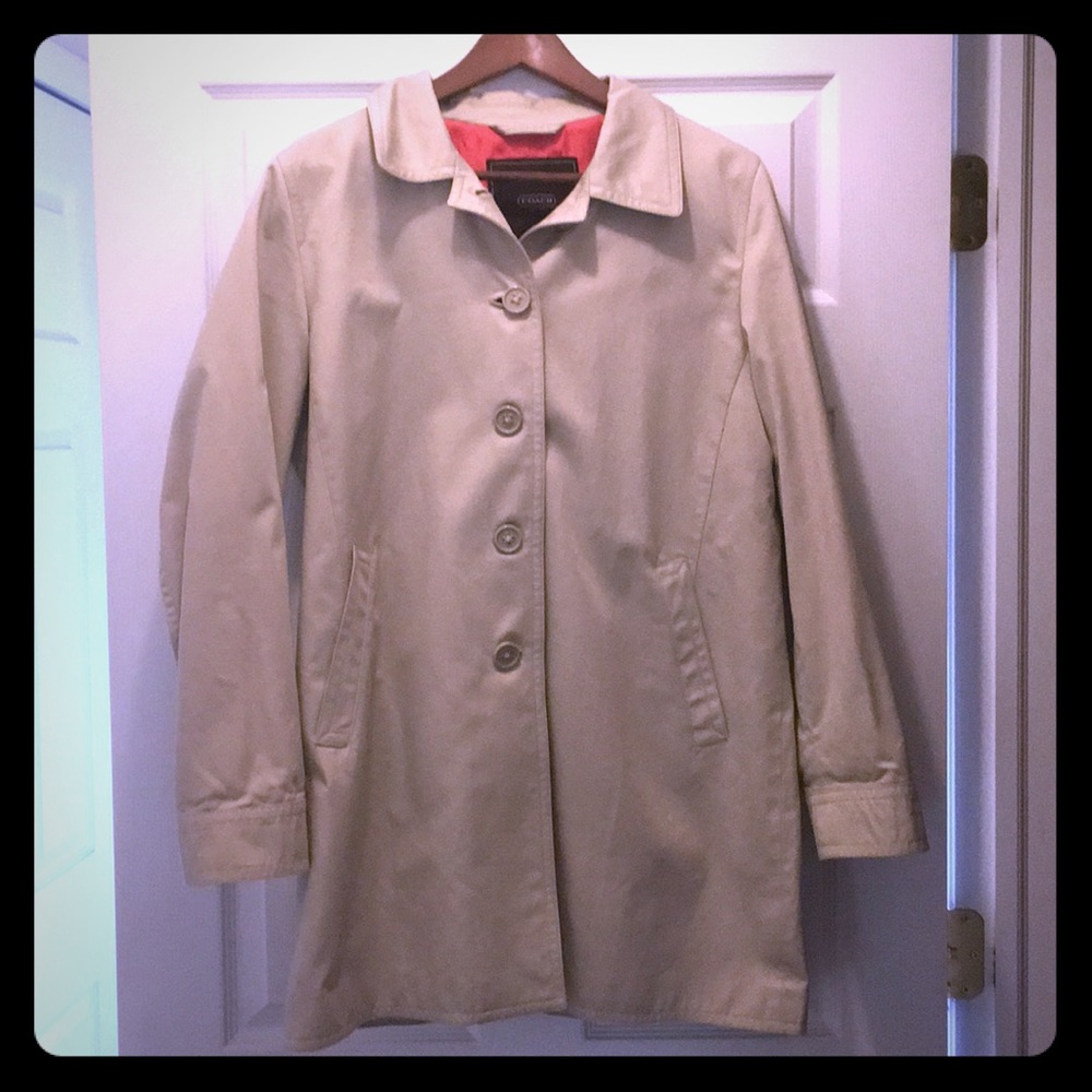 Coach pea coat
